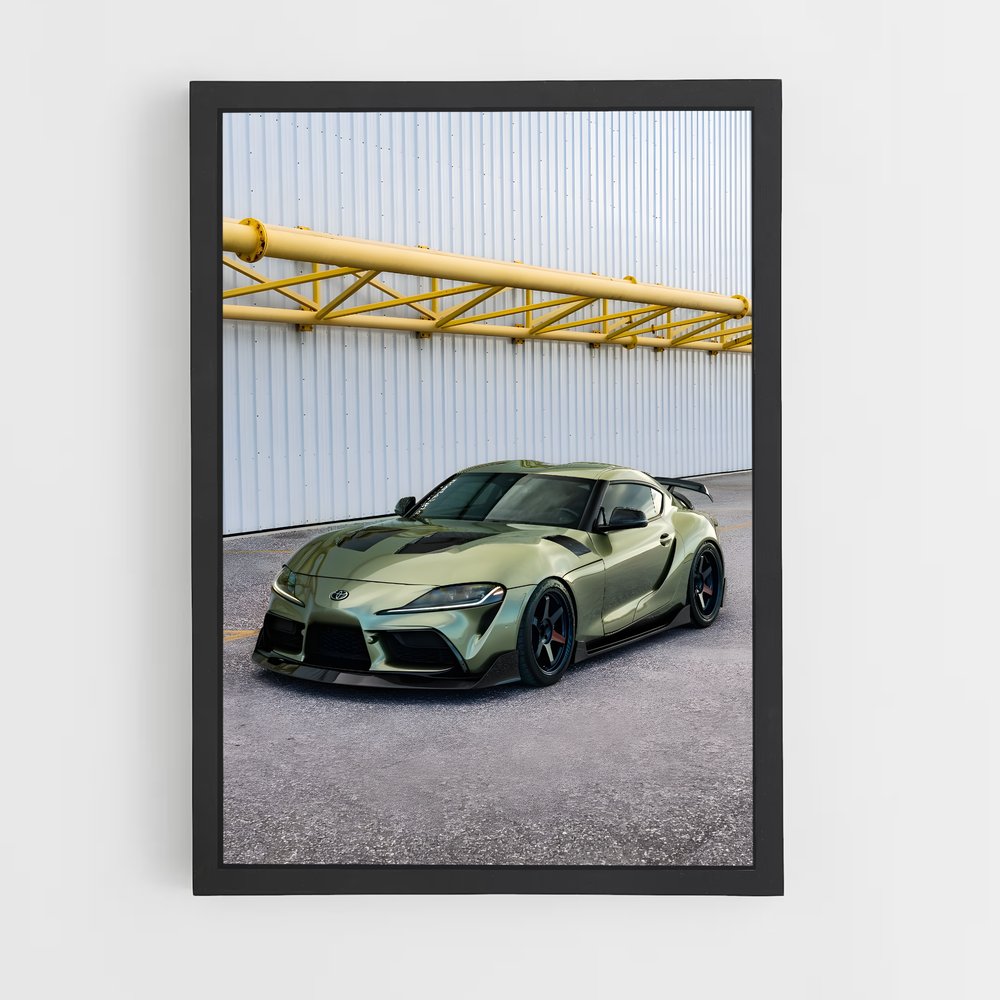 Poster Supra Émeraude – affiche Toyota (vue 2)